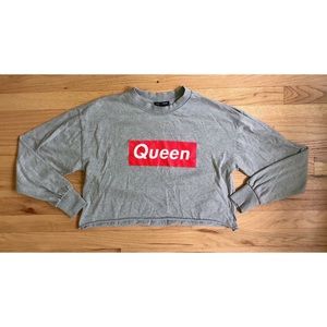 Streetwear Society “QUEEN” Crop Top 👑
